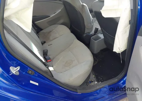 2013 Hyundai Accent Gls from USA, damaged, VIN KMHCT4AE2DU498492